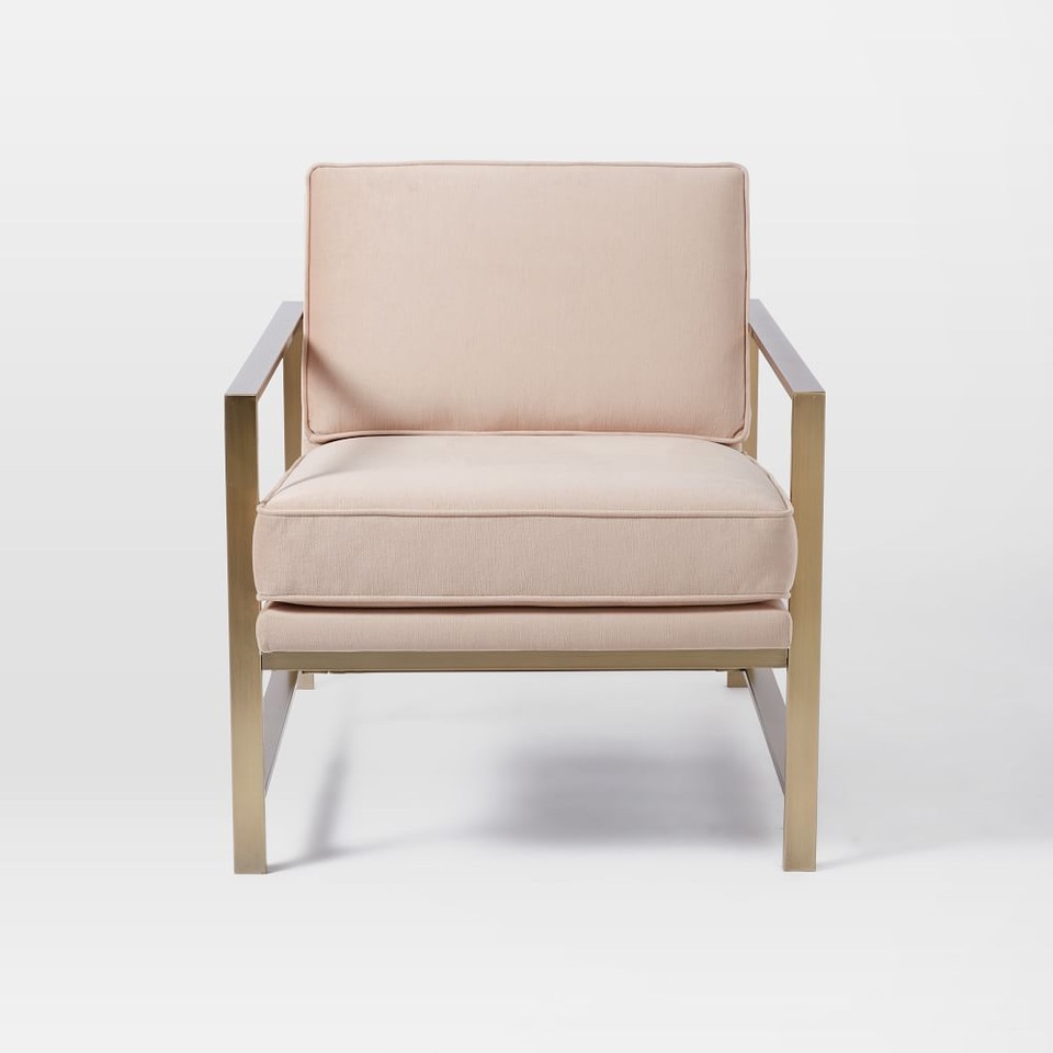Metal Frame Upholstered Chair | west elm Australia